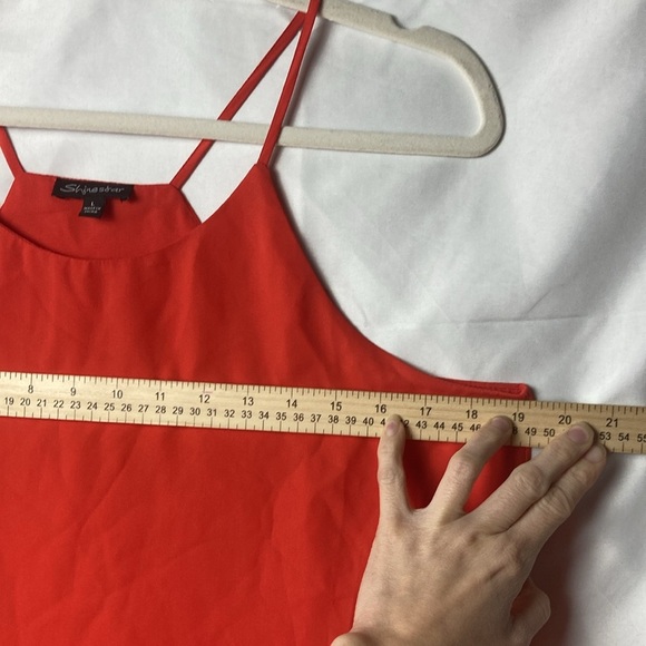 Shinestar red tank top - Picture 6 of 7